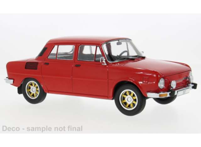 Pre-Order – 1969 Skoda 100, red 1:18 MCG Model (MCG18834) – ETA. July/August 2026