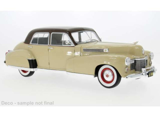 Pre-Order – 1941 Cadillac Fleetwood Series 60 Special Sedan, beige 1:18 MCG Model (MCG18656) – ETA. July/August 2026