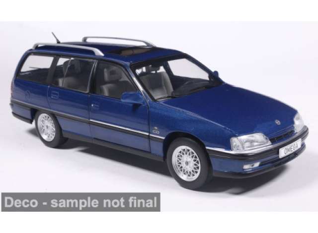 Pre-Order – 1990 Opel Omega A2 Caravan, blue 1:24 Whitebox Model (WB124283-O) – ETA. July/August 2026