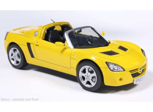 Pre-Order – 2001 Opel Speedster, yellow 1:24 Whitebox Model (WB124276) – ETA. July/August 2026