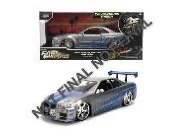 Pre-Order – Nissan Skyline *Fast & Furious*, silver 1:24 Jada Toys Model (jada9336818314R00) – ETA. September 2026