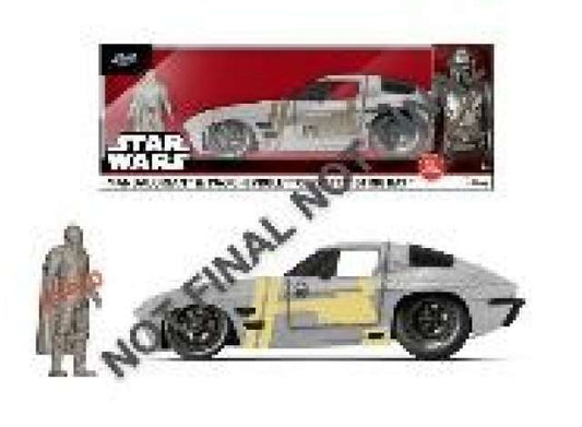 Pre-Order – #37725 Chevrolet *Star Wars* with Mandalorian, grey 1:24 Jada Toys Model (jada9337725314R00) – ETA. September 2026