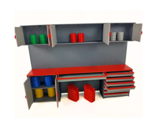 Pre-Order – Cabinet with Accessories 1:18 Dioramatoys Model (DTJ1880) – ETA. July/August 2026