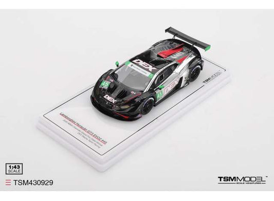 Pre-Order – 2025 Lamborghini Huracan GT EVO2 #45 Dex Wayne Taylor Racing Chavrolet Grand Prix Class Winner, various 1:43 TrueScale Model (TSM430929) – ETA. September 2026