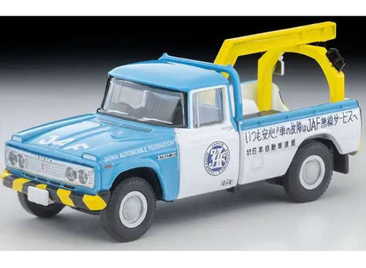 Pre-Order – Toyota Stout Tow Truck (JAF), blue/white/yellow 1:64 Tomica Limited Vintage Model (TLV-188d) – ETA. September 2026