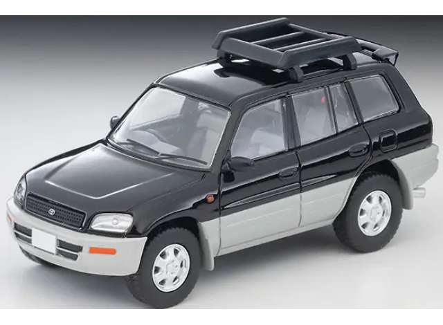 Pre-Order – 1996 Toyota RAV4J V Extra Two-Tone Package, black/silver 1:64 Tomica Limited Vintage Model (TLV-N354e) – ETA. September 2026