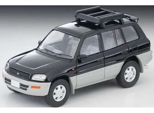 Pre-Order – 1996 Toyota RAV4J V Extra Two-Tone Package, black/silver 1:64 Tomica Limited Vintage Model (TLV-N354e) – ETA. September 2026