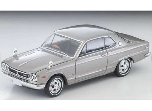 Pre-Order – 1971 Nissan Skyline Hardtop 2000GT, silver 1:64 Tomica Limited Vintage Model (TLV-N357a) – ETA. September 2026
