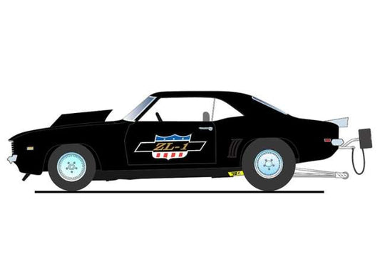 Pre-Order – 1969 Chevrolet Camaro ZL-1 *Drag Outlaws*, black 1:18 Acme Diecast Model (acme1805737) – ETA. July/August 2026