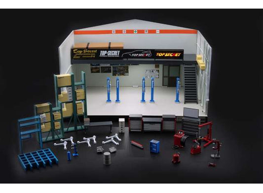 Top Secret Diorama Set (TAS JP26), various 1:64 BM Creations Model