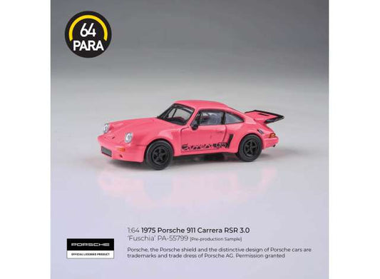 1974 Porsche 911 Carrera RSR 3.0 *Left hand drive*, fuschia 1:64 Para64 Model (pa55799)
