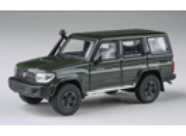Pre-Order – 2014 Toyota Landcruiser LC76 *Right hand drive*, military green 1:64 Para64 Model (pa66313) – ETA. July/August 2026