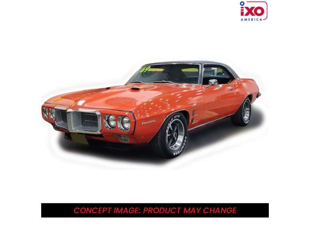Pre-Order – 1969 Pontiac Firebird 400, carousel red 1:43 IXO America Model (ixoU43RDC019) – ETA. July/August 2026