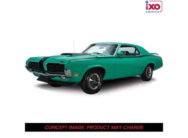 Pre-Order – 1970 Mercury Cougar Eliminator 428 CJ, competition green 1:43 IXO America Model (ixoU43RDC020) – ETA. January/February 2027