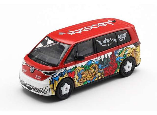 Pre-Order – 2025 Volkswagen ID. Buzz Mizu Design, various 1:64 Mini GT Model (MGT01209R) – ETA. November 2026