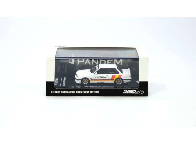 BMW E30 Pandem Rocket Bunny Diecast Con Madrid 2026 Event Edition Inno64 Model