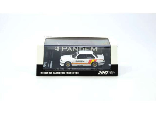 BMW E30 Pandem Rocket Bunny Diecast Con Madrid 2026 Event Edition Inno64 Model (IN64E30PDCM)