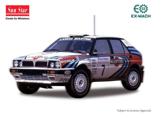 Pre-Order – 1991 Lancia Delta Integrale 16V #7 J.Kankkunen/J.Piironen Winner Acropolis Rally, various 1:18 SunStar Model (sun3132) – ETA. December 2026