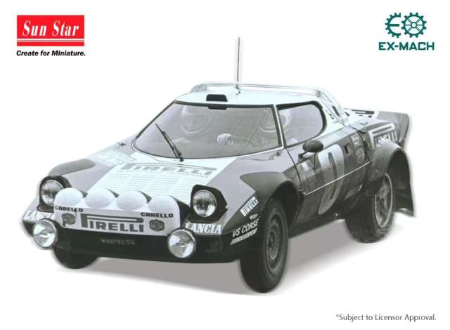 Pre-Order – 1978 Lancia Stratos HF  #1 W.Röhrl/C.Geistdörfer  Int. Sachs Winter Rallye, white 1:18 SunStar Model (sun6016) – ETA. January 2027