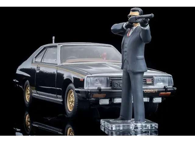 Pre-Order – Movie Stars 03 Seibu Keisatsu Machine X with Keisuke Daimon Figure, black 1:64 Tomica Limited Vintage Model (TLV-NMovie03) – ETA. November 2026