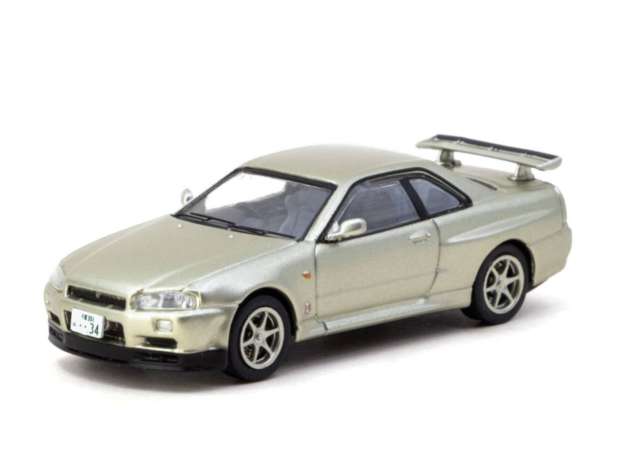 Pre-Order – Nissan Skyline GT-R (R34) Millenium Jade TCJC64012MJ Stocks Due Nov / Dec 2026 1:64 Tarmac Works Diecast Model