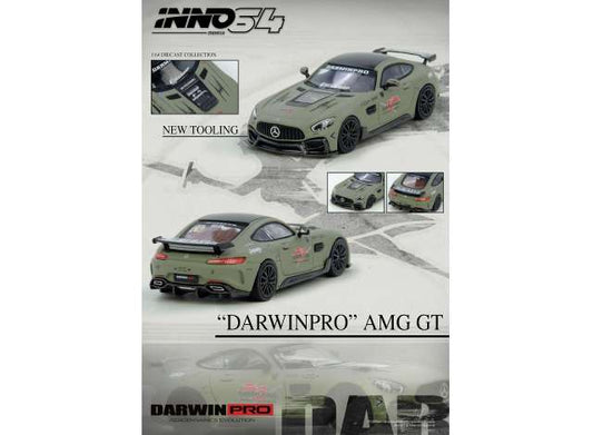 Pre-Order – Darwin Pro AMG GT, grey 1:64 Inno Models Model (IN64-AMGGT-DP01) – ETA. September 2026
