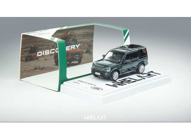 Pre-Order – Land Rover Discovery 4, British green 1:64 Whelart Model (WAH-001G) – ETA. October/November 2026