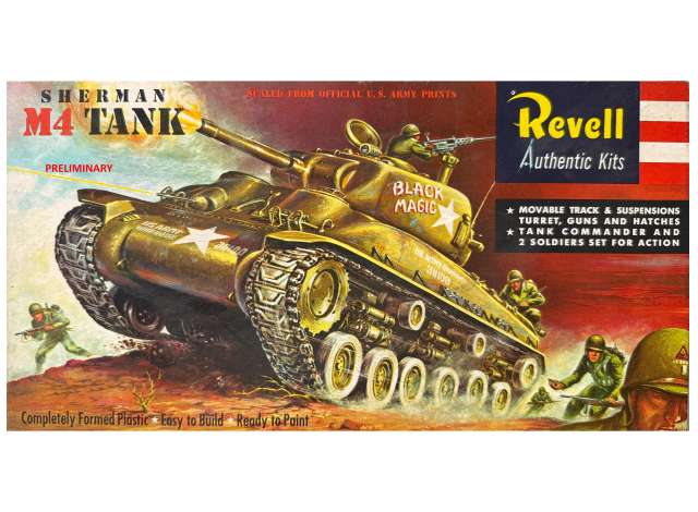 Pre-Order – M4 Sherman 75 Years Plastic Modelbuilding, Level 4 plastic modelkit 1:40 Revell - Germany Model (revell03369) – ETA. January 2027