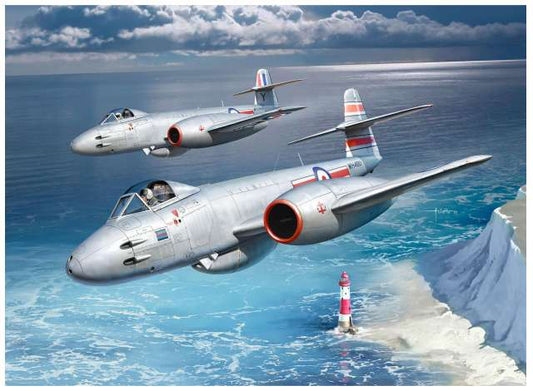 Pre-Order – Gloster Meteor F.8, Level 5 plastic modelkit 1:32 Revell - Germany Model (revell03750) – ETA. October 2026