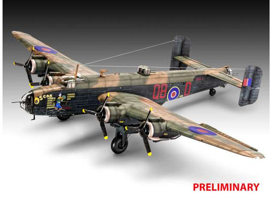 Pre-Order – Handley Page Halifax B Mk.III, Level 5 plastic modelkit 1:72 Revell - Germany Model (revell03756) – ETA. January 2027