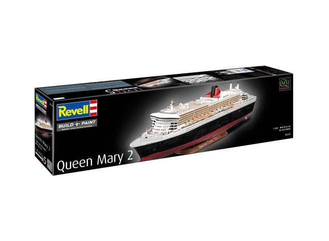 Pre-Order – Queen Mary 2, Level 5 plastic modelkit 1:400 Revell - Germany Model (revell05223) – ETA. September 2026