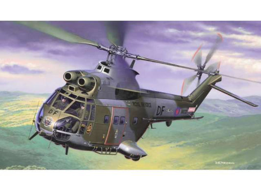 Pre-Order – Westland Puma HC.1, Level 4 plastic modelkit 1:144 Revell - Germany Model (revell63746) – ETA. October 2026