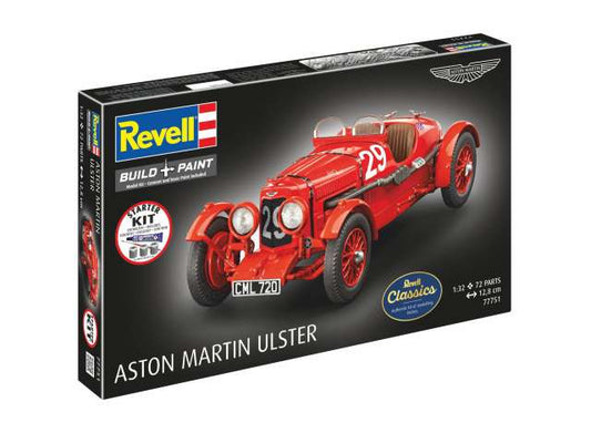 Pre-Order – Starter Kit Aston Martin Ulster, Level 5 plastic modelkit 1:32 Revell - Germany Model (revell77751) – ETA. November 2026
