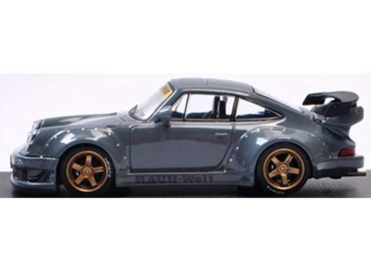 Pre-Order – RWB 930 3.8 Type Wing, nardo gray with gold rims 1:64 My Model Collect Model (MMC640003G2) – ETA. October/November 2026