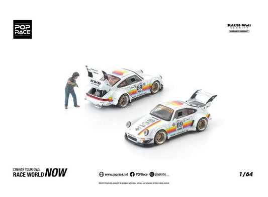 Pre-Order – RWB 930 APPLE with Akira Nakai Figure, various 1:64 Pop Race Limited Model (PR640474) – ETA. November 2026