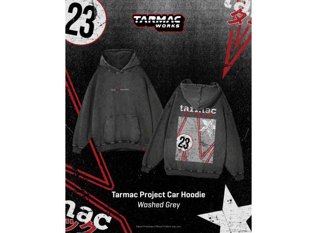 Pre-Order – Tarmac Hoodies, grey 1:0 Tarmac Model (TC-TMHOODIE1L) – ETA. November 2026
