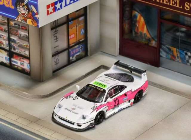 Pre-Order – Ferrari F40, pink lighting 1:64 Street Weapon Model (STW242) – ETA. April 2027