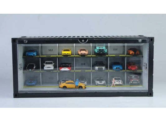 Pre-Order – Diorama container parking 05, various 1:64 Black Box Diorama Model (MB400223) – ETA. October/November 2026