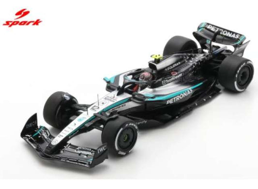 Pre-Order – 2025 Mercedes-Benz W16 #12 Kimi Antonelli Mercedes-AMG PETRONAS Formula One Sprint Qualifying Pole Miami GP, grey 1:18 Spark Model (spa18S1253) – ETA. September 2026