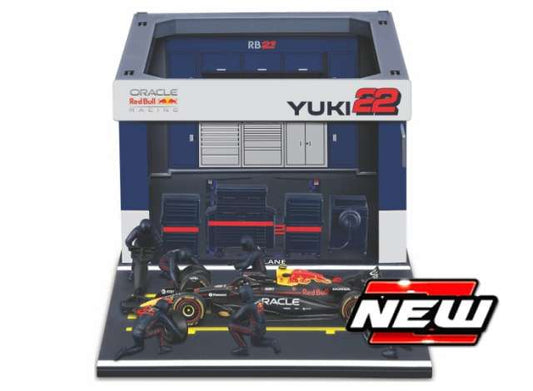 Pre-Order – 2025 Red Bull RB21 #22 Yuki Tsunoda, Pit Pass Set, various 1:43 Bburago Model (bura38459T) – ETA. July/August 2026