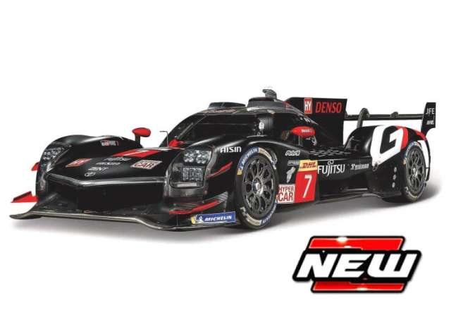Pre-Order – Toyota Gazoo Racing WEC GR010 Hybrid #7, ,black/white/red 1:43 Bburago Model (bura38322) – ETA. July/August 2026