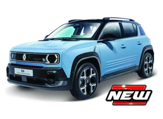 Pre-Order – Renault 4 E-TECH, blue 1:43 Bburago Model (bura30478) – ETA. TBC