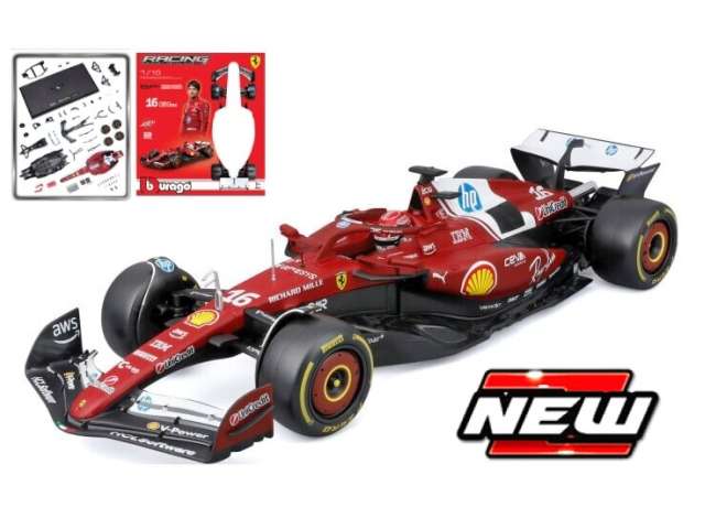 Pre-Order – 2025 Ferrari SF-25 #16 Charles Leclerc- Metal Kit 1:18 Bburago Model (bura16851) – ETA. July/August 2026