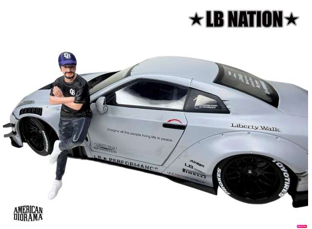 Liberty Walk *LB NATION* - 1 1:24 American Diorama Model