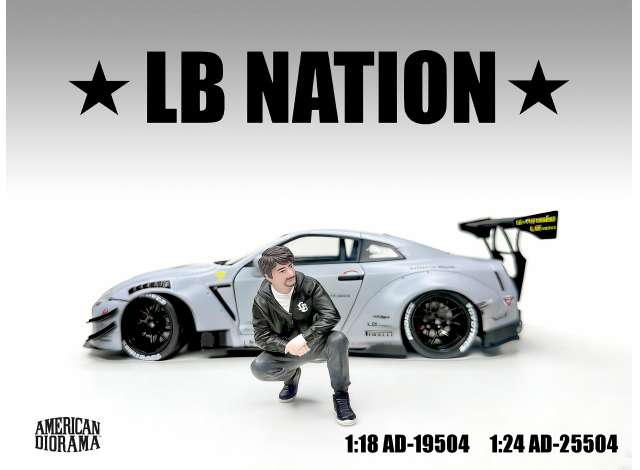 Liberty Walk *LB NATION* - 4 1:24 American Diorama Model