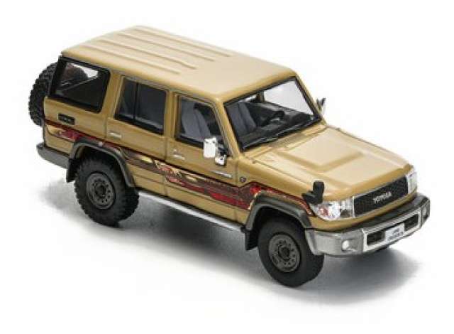 Pre-Order – 1994 Toyota Land Cruiser LC76, beige 1:64 Massdi Model (MAS-TYT1900) – ETA. October 2026