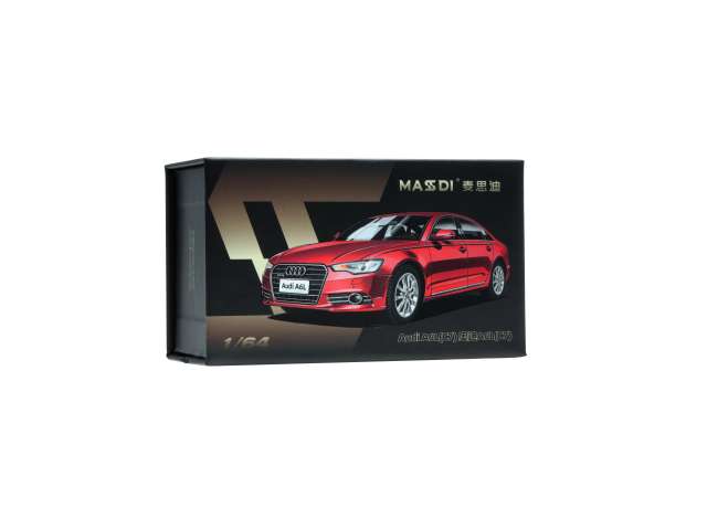 Pre-Order – Audi A6L (C7), red 1:64 Massdi Model (MAS-AD1505) – ETA. October 2026