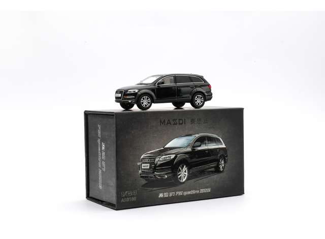 Pre-Order – 2008 Audi Q7 FSI Quattro, black 1:64 Massdi Model (MAS-AD3100) – ETA. October 2026