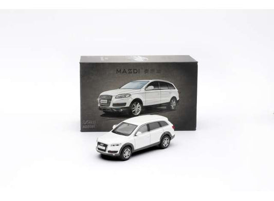Pre-Order – 2008 Audi Q7 FSI Quattro, white 1:64 Massdi Model (MAS-AD3101) – ETA. October 2026