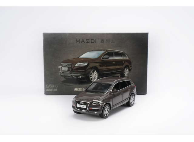Pre-Order – 2008 Audi Q7 FSI Quattro, kaesar brown 1:64 Massdi Model (MAS-AD3108) – ETA. October 2026